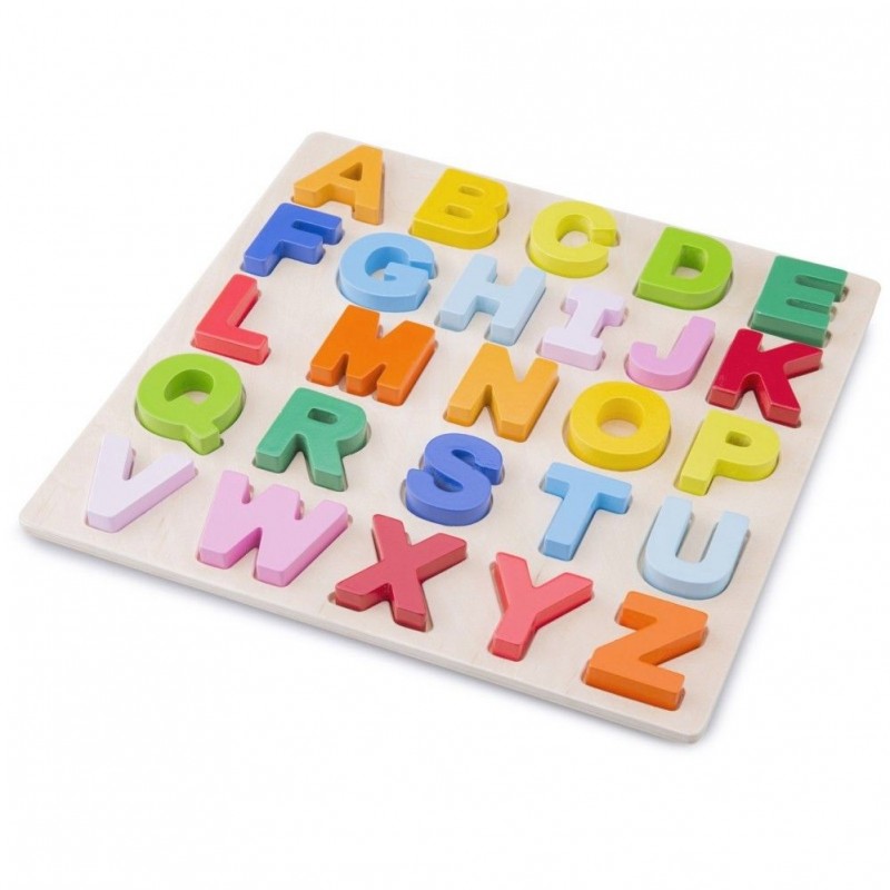 Puzzle Educativo Alfabeto Maiúsculo