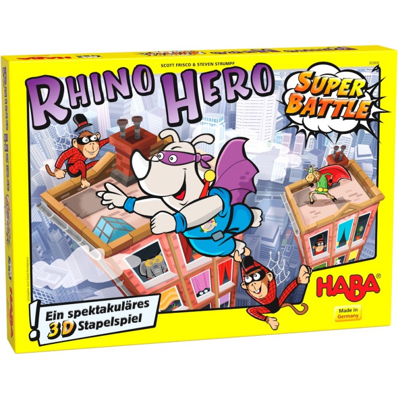 Jogo Rhino Hero - Super Batalha 5+