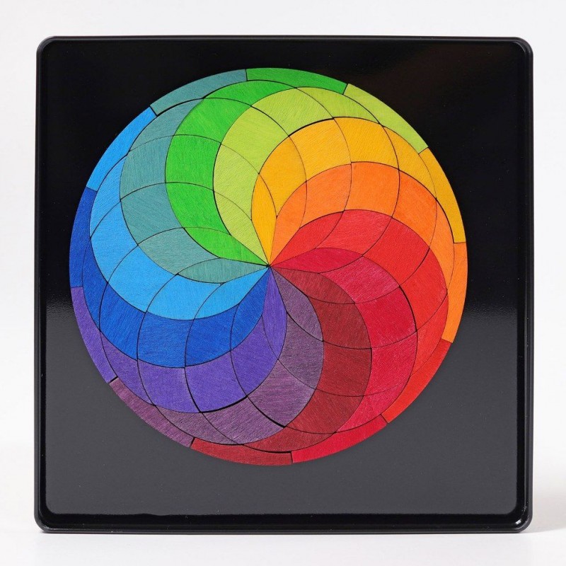 Caixa Magnética Espiral Colorida Grimm's