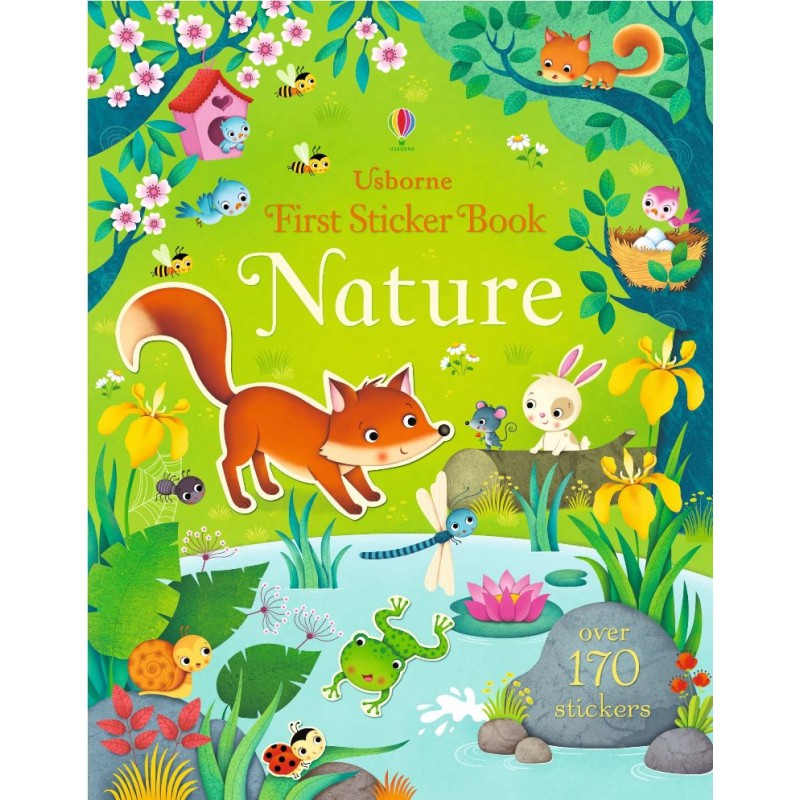 First Sticker Book Nature 3+
