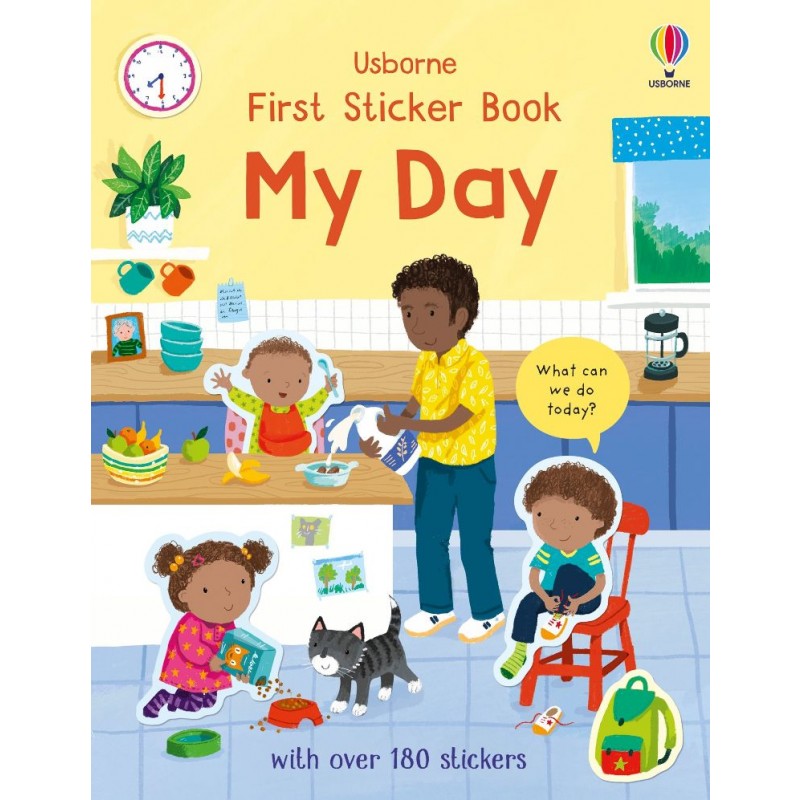 First Sticker Book My Day 3+