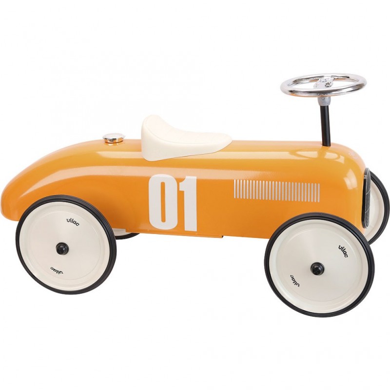 Carro de Pés Vintage Laranja