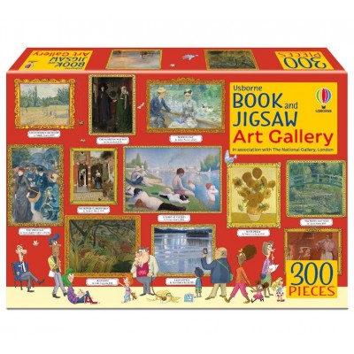 Puzzle e Livro Art Gallery 300 peças