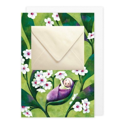 Cartão Presente Nascimento com Envelope