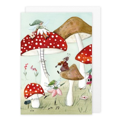 Cartão Cogumelos com Envelope