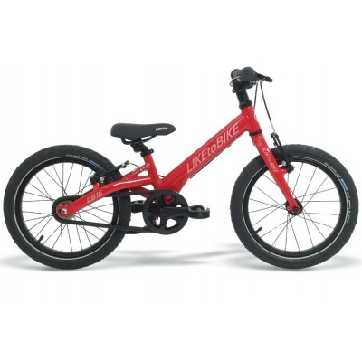 Bicicleta com Pedais LIKEtoBIKE 16S Red 4+