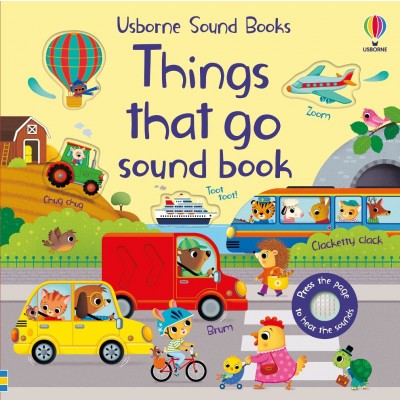 Livro Things That Go Sounds 1+