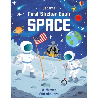 First Sticker Book Space 3+