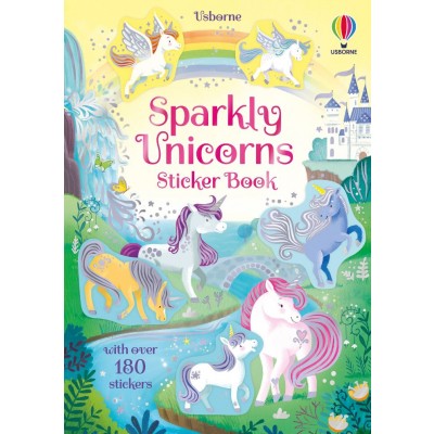 Sparkly Unicorns Sticker Book 3+