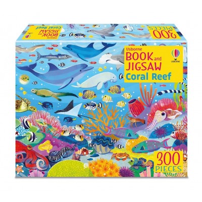 Puzzle e Livro Coral Reef 300 peças