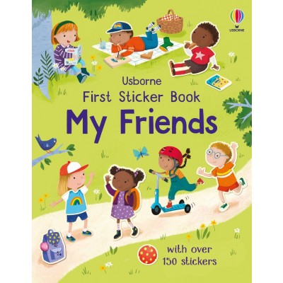 First Sticker Book My Friends 3+