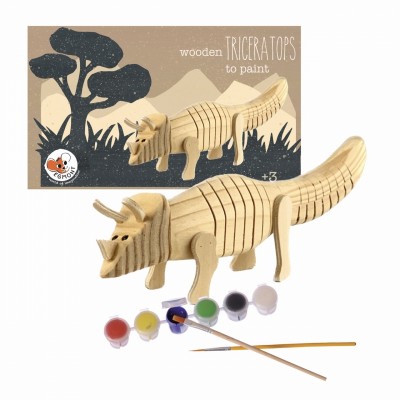 Kit DIY Pinta o Triceratops
