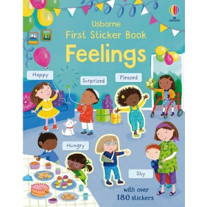 First Sticker Book Feelings 3+