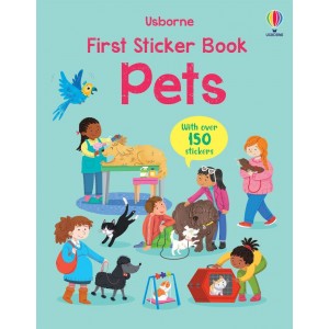 First Sticker Book Pets 3+