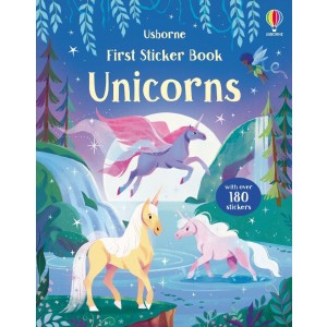 First Sticker Book Unicorns 3+