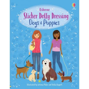 Sticker Dolly Dressing Dogs & Puppies 5+