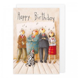 Cartão Happy Birthday com Envelope