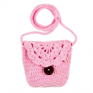 Mala Crochet Rosa